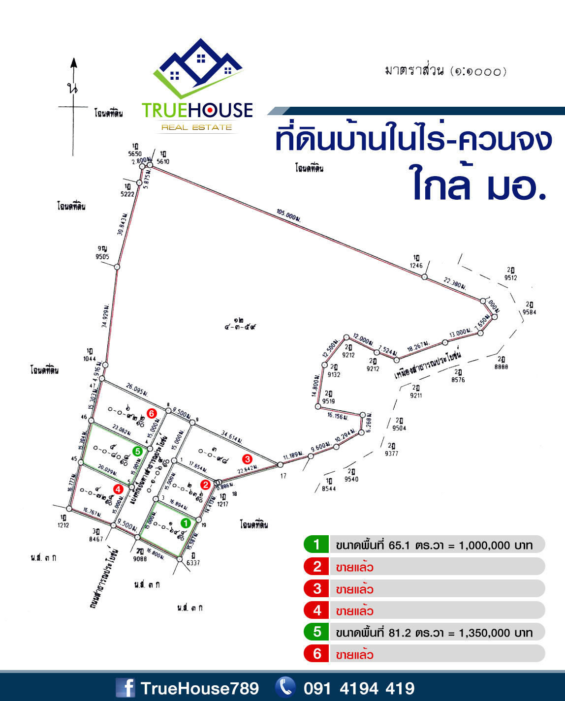 ที่ดิน ม.อ.