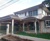 ขายบ้านเดี่ยวหมู่บ้านปาล์มสปริง 3 ต่อเติมพร้อมอยู่